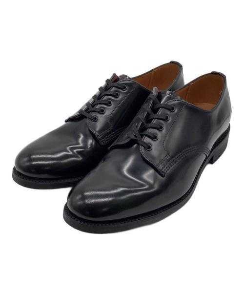 SANDERS（サンダース）SANDERS (サンダース) 2246B MILITARY OFFICER SHOE（ミリタリー オフィサー シューズ） ブラック サイズ:GB 6 1/2の古着・服飾アイテム