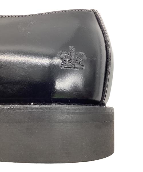 SANDERS（サンダース）SANDERS (サンダース) 2246B MILITARY OFFICER SHOE（ミリタリー オフィサー シューズ） ブラック サイズ:GB 6 1/2の古着・服飾アイテム