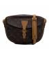 LOUIS VUITTON（ルイ ヴィトン）の古着「モノグラム ジュヌフィーユ ショルダーバッグ」｜ブラウン