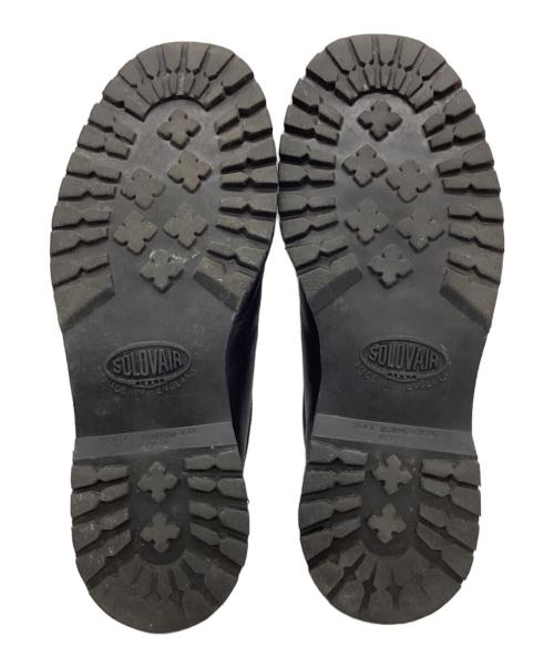 MHL（エムエイチエル）MHL (エムエイチエル) MOCCASIN SHOE（モカシン シューズ） ブラック サイズ:UK8の古着・服飾アイテム