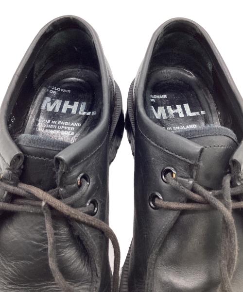 MHL（エムエイチエル）MHL (エムエイチエル) MOCCASIN SHOE（モカシン シューズ） ブラック サイズ:UK8の古着・服飾アイテム