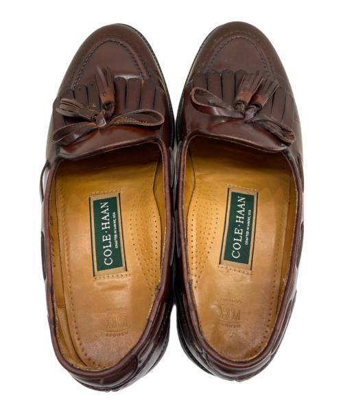 COLE HAAN（コールハーン）COLE HAAN (コールハーン) タッセルローファー ブラウン サイズ:不明の古着・服飾アイテム