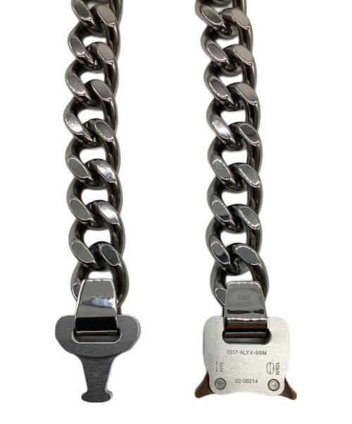 1017 ALYX 9SM（テンセブンティーン アリクス ナインエスエム）1017 ALYX 9SM (アリクス) Buckle Necklace（バックル ネックレス） シルバー サイズ:Sの古着・服飾アイテム