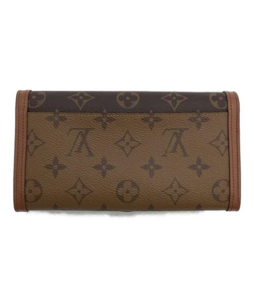 LOUIS VUITTON（ルイ ヴィトン）LOUIS VUITTON (ルイ ヴィトン) モノグラムリバース ポルトフォイユ･サラ ドーフィーヌ 長財布の古着・服飾アイテム