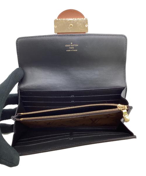 LOUIS VUITTON（ルイ ヴィトン）LOUIS VUITTON (ルイ ヴィトン) モノグラムリバース ポルトフォイユ･サラ ドーフィーヌ 長財布の古着・服飾アイテム