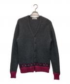 NOMA t.d.ノーマティーディー）の古着「モヘア混ニットカーディガン」｜グレー