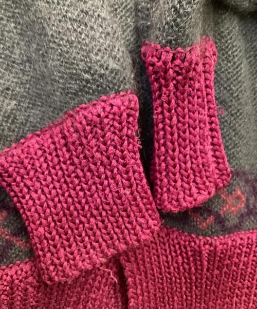 NOMA t.d.（ノーマティーディー）NOMA t.d. (ノーマティーディー) モヘア混ニットカーディガン グレー サイズ:2の古着・服飾アイテム