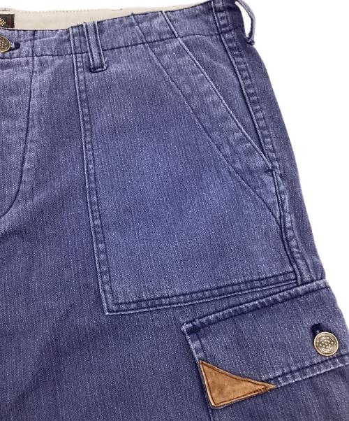 RRL（ダブルアールエル）RRL (ダブルアールエル) ハーフパンツ ネイビー サイズ:36の古着・服飾アイテム