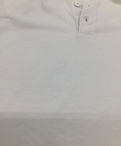 STONE ISLAND（ストーンアイランド）STONE ISLAND (ストーンアイランド) ヘンリーネック シャツ ホワイト サイズ:Sの古着・服飾アイテム