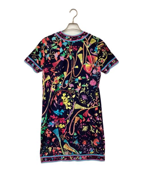 LEONARD（レオナール）LEONARD (レオナール) ワンピース ネイビー サイズ:Sの古着・服飾アイテム