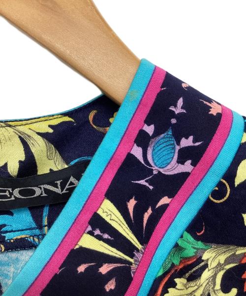 LEONARD（レオナール）LEONARD (レオナール) ワンピース ネイビー サイズ:Sの古着・服飾アイテム