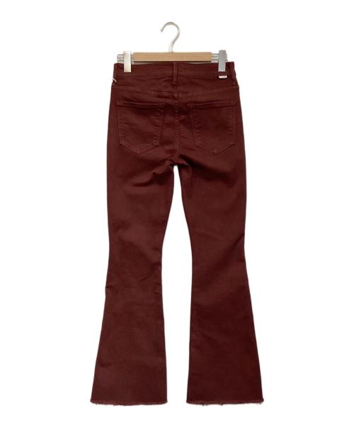 mother（マザー）mother (マザー) THE WEEKENDER FRAY（ザ ウィークエンダー フレイ）パンツ ブラウン サイズ:26の古着・服飾アイテム