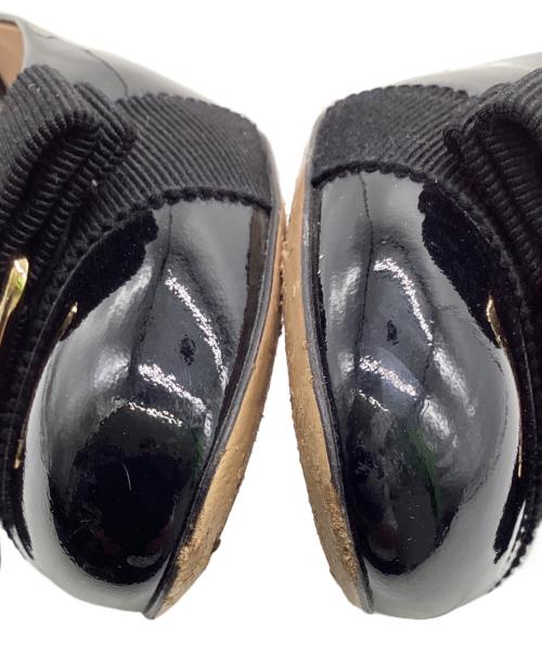 Salvatore Ferragamo（サルヴァトーレ フェラガモ）Salvatore Ferragamo (サルヴァトーレ フェラガモ) CARLA55（カーラ55）ヴァラ リボン パンプス ブラック サイズ:6 1/2の古着・服飾アイテム