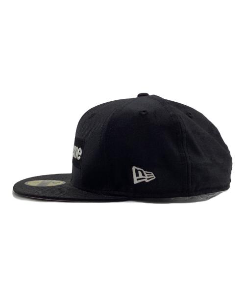 SUPREME（シュプリーム）SUPREME (シュプリーム) New Era (ニューエラ) 59FIFTY XVI Dazzle Box Logo Cap（XVI ダズル ボックス ロゴ キャップ） ブラック サイズ:７3/8の古着・服飾アイテム