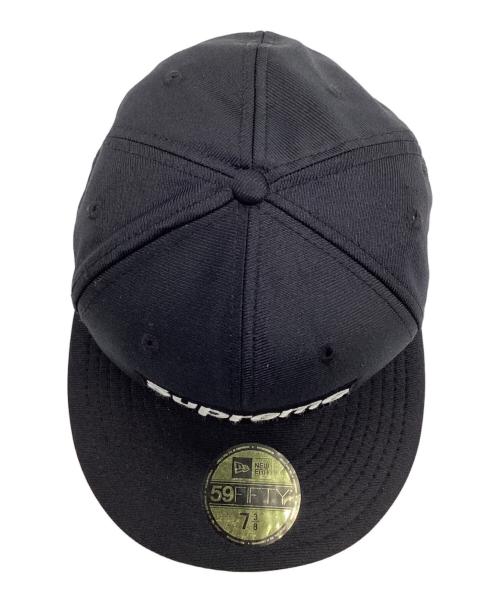SUPREME（シュプリーム）SUPREME (シュプリーム) New Era (ニューエラ) 59FIFTY XVI Dazzle Box Logo Cap（XVI ダズル ボックス ロゴ キャップ） ブラック サイズ:７3/8の古着・服飾アイテム