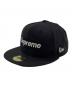 SUPREME（シュプリーム）の古着「59FIFTY XVI Dazzle Box Logo Cap（XVI ダズル ボックス ロゴ キャップ）」｜ブラック