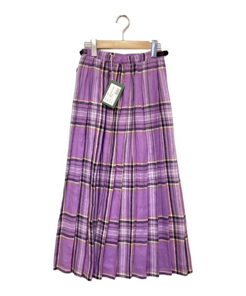 O'NEIL OF DUBLIN（オニールオブダブリン）O'NEIL OF DUBLIN (オニールオブダブリン) マキシスカート パープル サイズ:36の古着・服飾アイテム