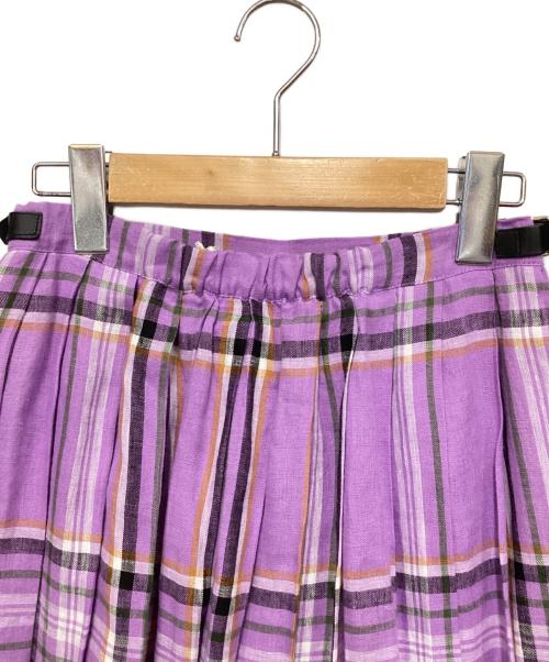 O'NEIL OF DUBLIN（オニールオブダブリン）O'NEIL OF DUBLIN (オニールオブダブリン) マキシスカート パープル サイズ:36の古着・服飾アイテム