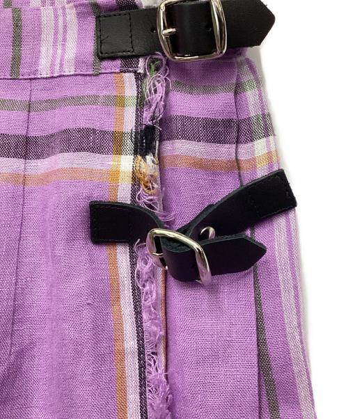 O'NEIL OF DUBLIN（オニールオブダブリン）O'NEIL OF DUBLIN (オニールオブダブリン) マキシスカート パープル サイズ:36の古着・服飾アイテム