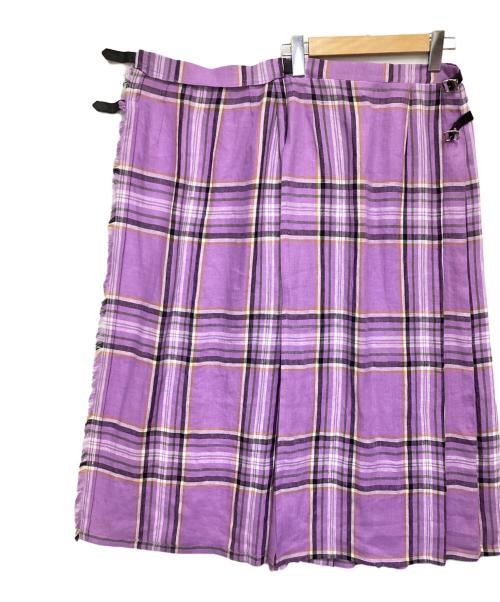 O'NEIL OF DUBLIN（オニールオブダブリン）O'NEIL OF DUBLIN (オニールオブダブリン) マキシスカート パープル サイズ:36の古着・服飾アイテム