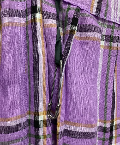 O'NEIL OF DUBLIN（オニールオブダブリン）O'NEIL OF DUBLIN (オニールオブダブリン) マキシスカート パープル サイズ:36の古着・服飾アイテム