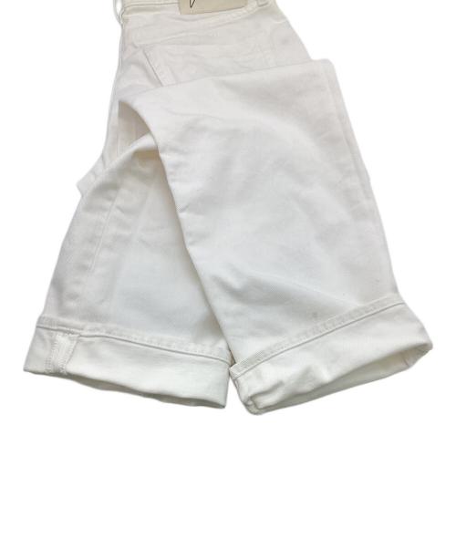 YCHAI（イカイ）YCHAI (イカイ) 5ポケット テーパード デニムパンツ ホワイト サイズ:32の古着・服飾アイテム