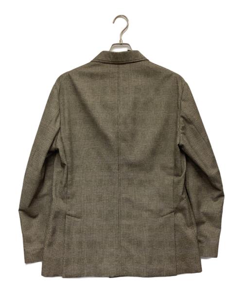 THE GIGI（ザ・ジジ）THE GIGI (ザ・ジジ) ZIGGY（ジギー）グレンチェック8Bダブルジャケット グレー サイズ:50の古着・服飾アイテム