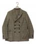 THE GIGI（ザ・ジジ）の古着「ZIGGY（ジギー）グレンチェック8Bダブルジャケット」｜グレー
