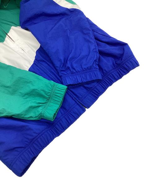 NIKE（ナイキ）NIKE (ナイキ) HBR STMT WOVEN JACKET（ハイブリッド ステートメント ウーブン ジャケット） グリーン×ブルー サイズ:Lの古着・服飾アイテム