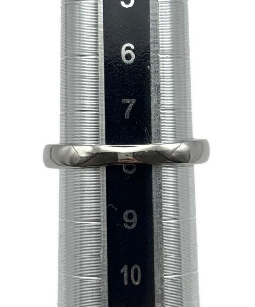 NO BRAND（ノーブランド）NO BRAND (ノーブランド) Natural Jadeite Jade & Diamond Ring天然ジェダイト 翡翠ダイヤリング サイズ:8号の古着・服飾アイテム