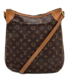 LOUIS VUITTON（ルイ ヴィトン）の古着「モノグラム オデオンMM ショルダーバッグ」｜ブラウン