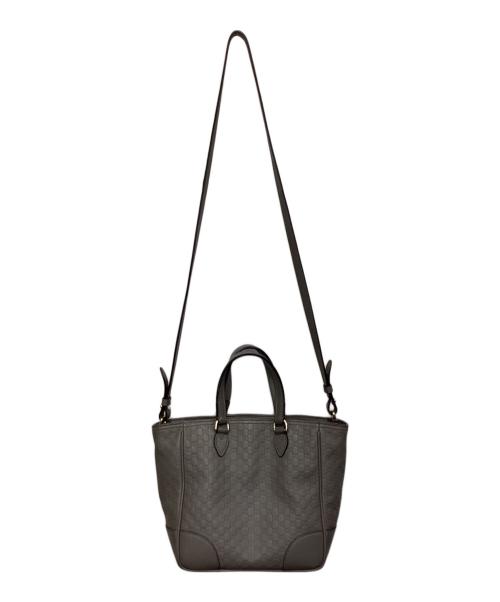 GUCCI（グッチ）GUCCI (グッチ) マイクログッチシマ 2WAYバッグ グレーの古着・服飾アイテム