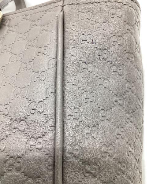 GUCCI（グッチ）GUCCI (グッチ) マイクログッチシマ 2WAYバッグ グレーの古着・服飾アイテム