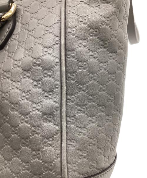 GUCCI（グッチ）GUCCI (グッチ) マイクログッチシマ 2WAYバッグ グレーの古着・服飾アイテム
