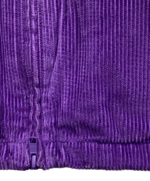 NIKE（ナイキ）NIKE (ナイキ) SUPREME (シュプリーム) Arc Corduroy Hooded Jacket（アーチ コーデュロイ フード ジャケット） パープル サイズ:XLの古着・服飾アイテム