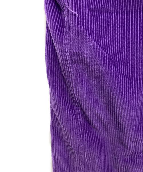 NIKE（ナイキ）NIKE (ナイキ) SUPREME (シュプリーム) Arc Corduroy Hooded Jacket（アーチ コーデュロイ フード ジャケット） パープル サイズ:XLの古着・服飾アイテム