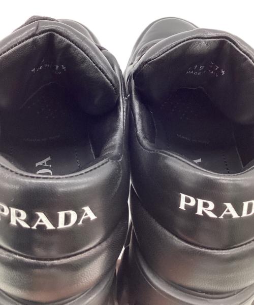PRADA（プラダ）PRADA (プラダ) モノリス ダッドスニーカー ブラック サイズ:37 1/2の古着・服飾アイテム