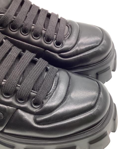 PRADA（プラダ）PRADA (プラダ) モノリス ダッドスニーカー ブラック サイズ:37 1/2の古着・服飾アイテム