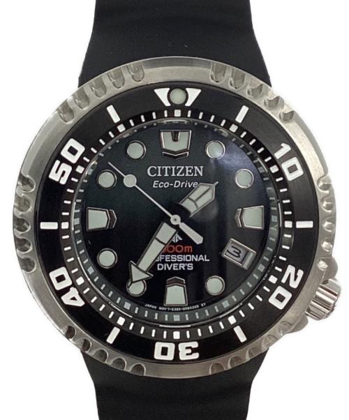 CITIZEN（シチズン）CITIZEN (シチズン) PROMASTER MARINE（プロマスター マリーン）BN1024-01E エコ・ドライブ ダイバーズ腕時計 ブラックの古着・服飾アイテム