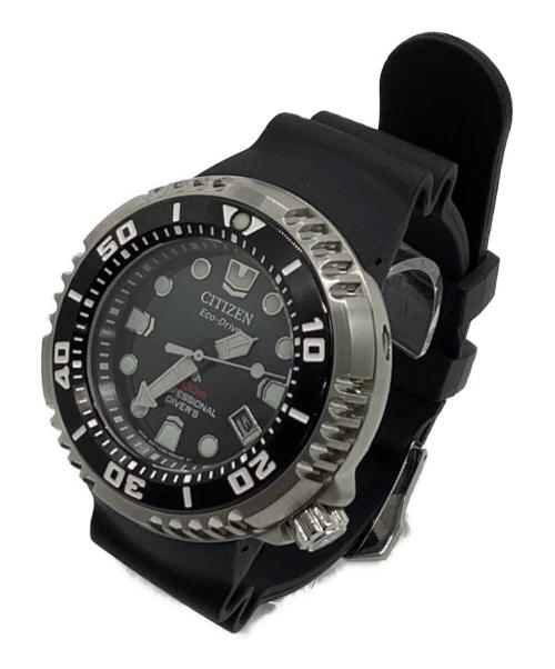 CITIZEN（シチズン）CITIZEN (シチズン) PROMASTER MARINE（プロマスター マリーン）BN1024-01E エコ・ドライブ ダイバーズ腕時計 ブラックの古着・服飾アイテム