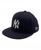 New Era×scabal×GENUINE MERCHANDISEニューエラ×スキャバル×ジェニュイン マーチャンダイズ）の古着「59FIFTY（フィフティーナインフィフティー）キャップ」｜ネイビー