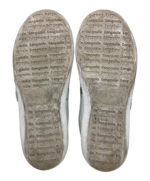 via SANGACIO（ヴィア・サンガチオ）via SANGACIO (ヴィア・サンガチオ) Brandalised (ブランダライズド) スニーカー ホワイト サイズ:25.5㎝の古着・服飾アイテム