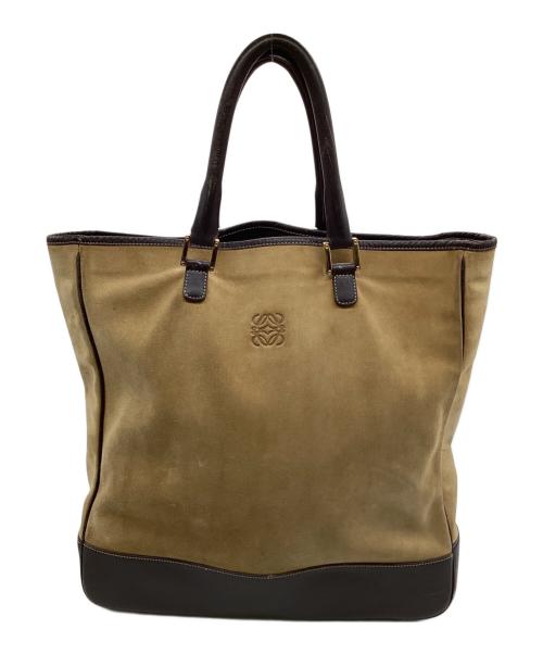 LOEWE（ロエベ）LOEWE (ロエベ) トートバッグ ブラウンの古着・服飾アイテム