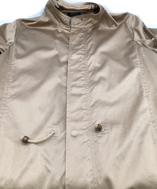 A.P.C.（アーペーセー）A.P.C. (アーペーセー) フード付コート ブラウン サイズ:XSの古着・服飾アイテム