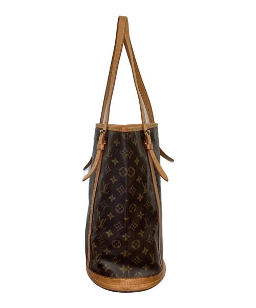 LOUIS VUITTON（ルイ ヴィトン）LOUIS VUITTON (ルイ ヴィトン) モノグラム バケットGM トートバッグ ブラウンの古着・服飾アイテム