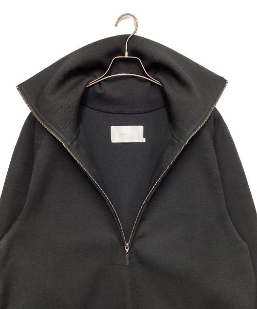 i'm here（アイムヒアー）i'm here (アイムヒアー) ハーフジッププルオーバー ブラック サイズ:Mの古着・服飾アイテム