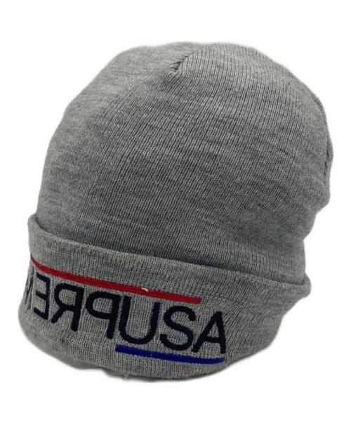 SUPREME（シュプリーム）SUPREME (シュプリーム) USA Beanie（USA ビーニー） グレーの古着・服飾アイテム