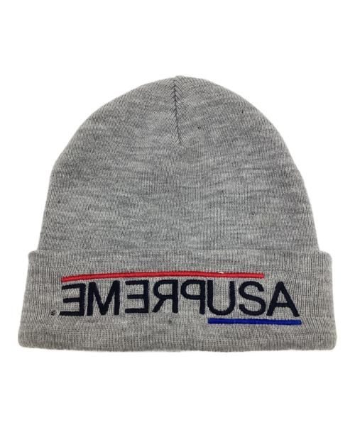 SUPREME（シュプリーム）SUPREME (シュプリーム) USA Beanie（USA ビーニー） グレーの古着・服飾アイテム