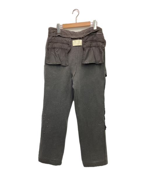 INNAT（インアット）INNAT (インアット) MilledTrouser（ミルド トラウザー）スミクロ グレー サイズ:1の古着・服飾アイテム