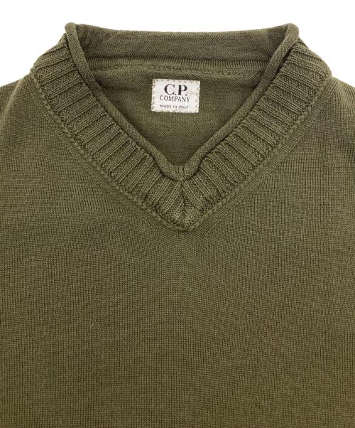 C.P COMPANY（シーピーカンパニー）C.P COMPANY (シーピーカンパニー) ウールニット グリーン サイズ:3の古着・服飾アイテム